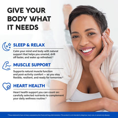 NutraHarmony Magnesium capsules close-up showing easy-to-take daily form.