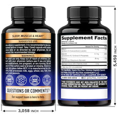 NutraHarmony Magnesium Glycinate capsules close-up showing easy-to-swallow pills