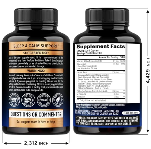 NutraHarmony melatonin 3mg tablet helping ease into sleep