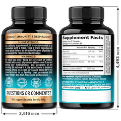NutraHarmony NAC bottle label close-up highlighting ingredients