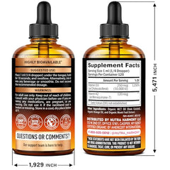 NUTRAHARMONY vitamin d3-k2 drops in orange glass support daily immune and bone health.