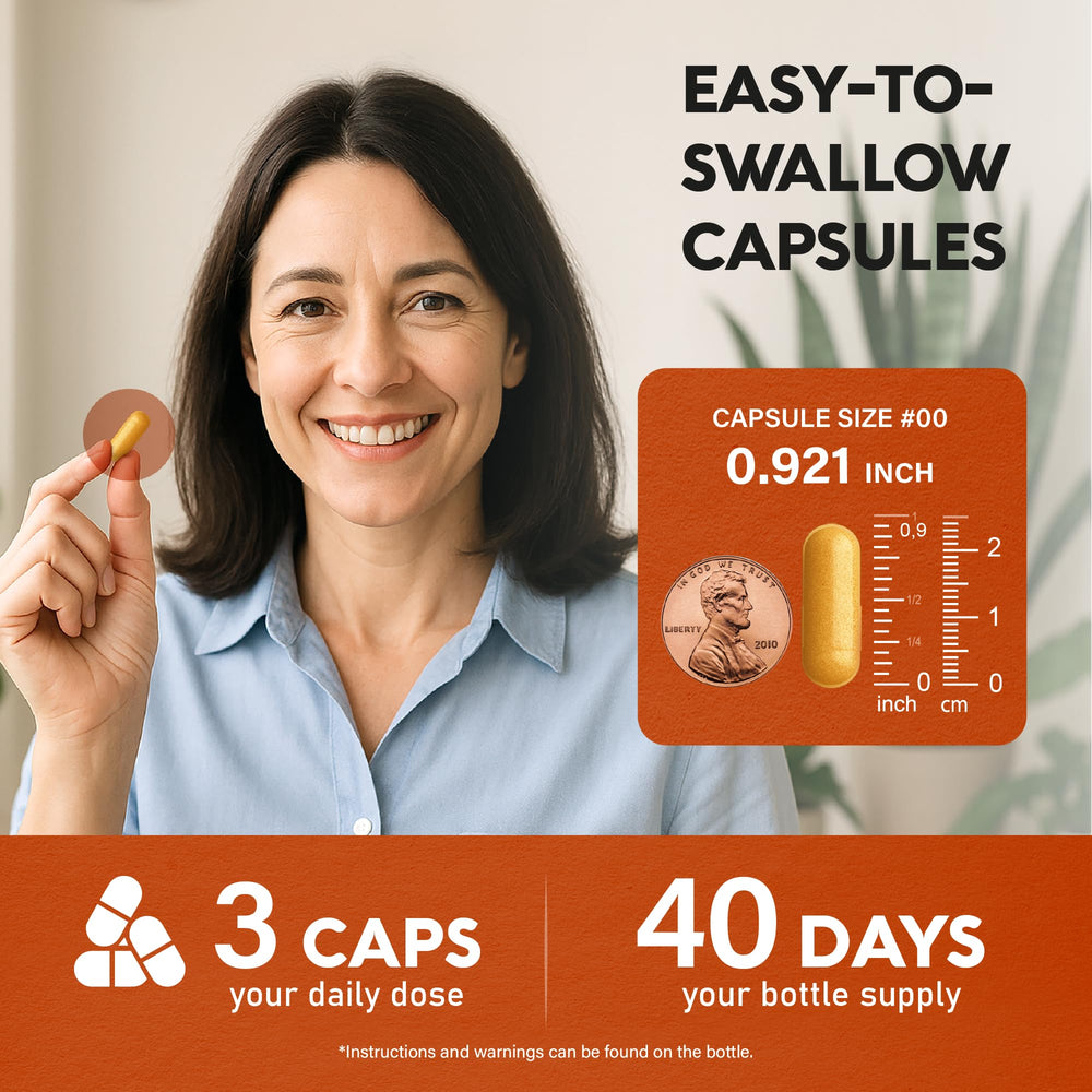 NUTRAHARMONY strong absorption formula improves bioavailability and consistency.