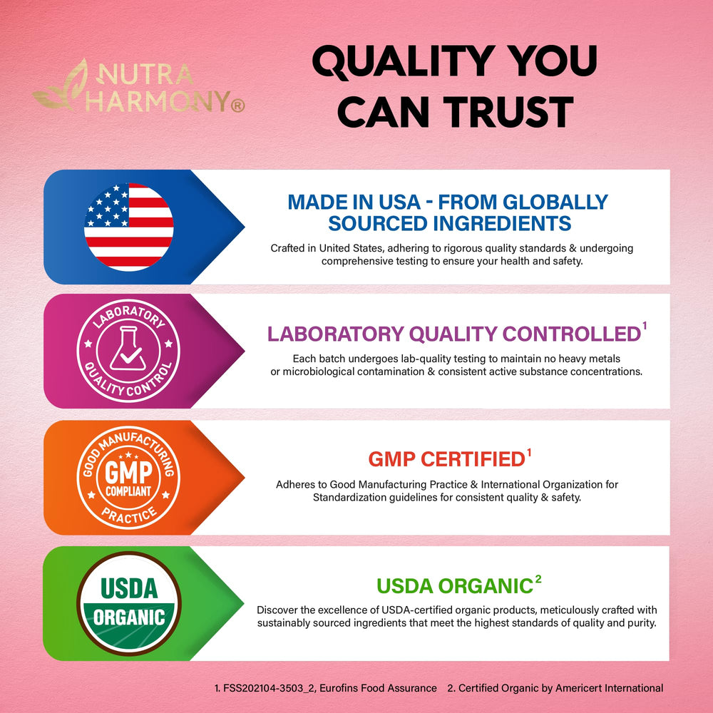 Nutraharmony sustainable packaging emphasizing eco-friendly design.