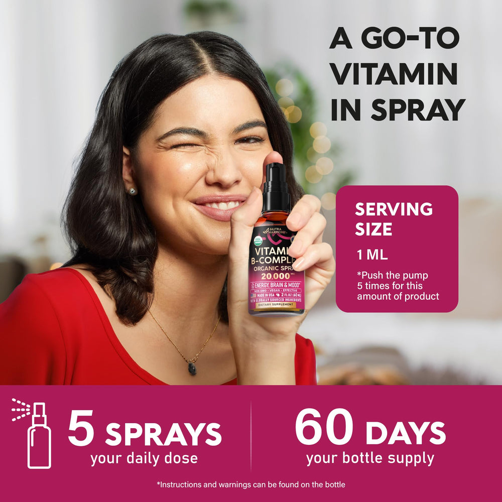 NUTRAHARMONY ingredients close-up emphasizes organic non-GMO formulation.