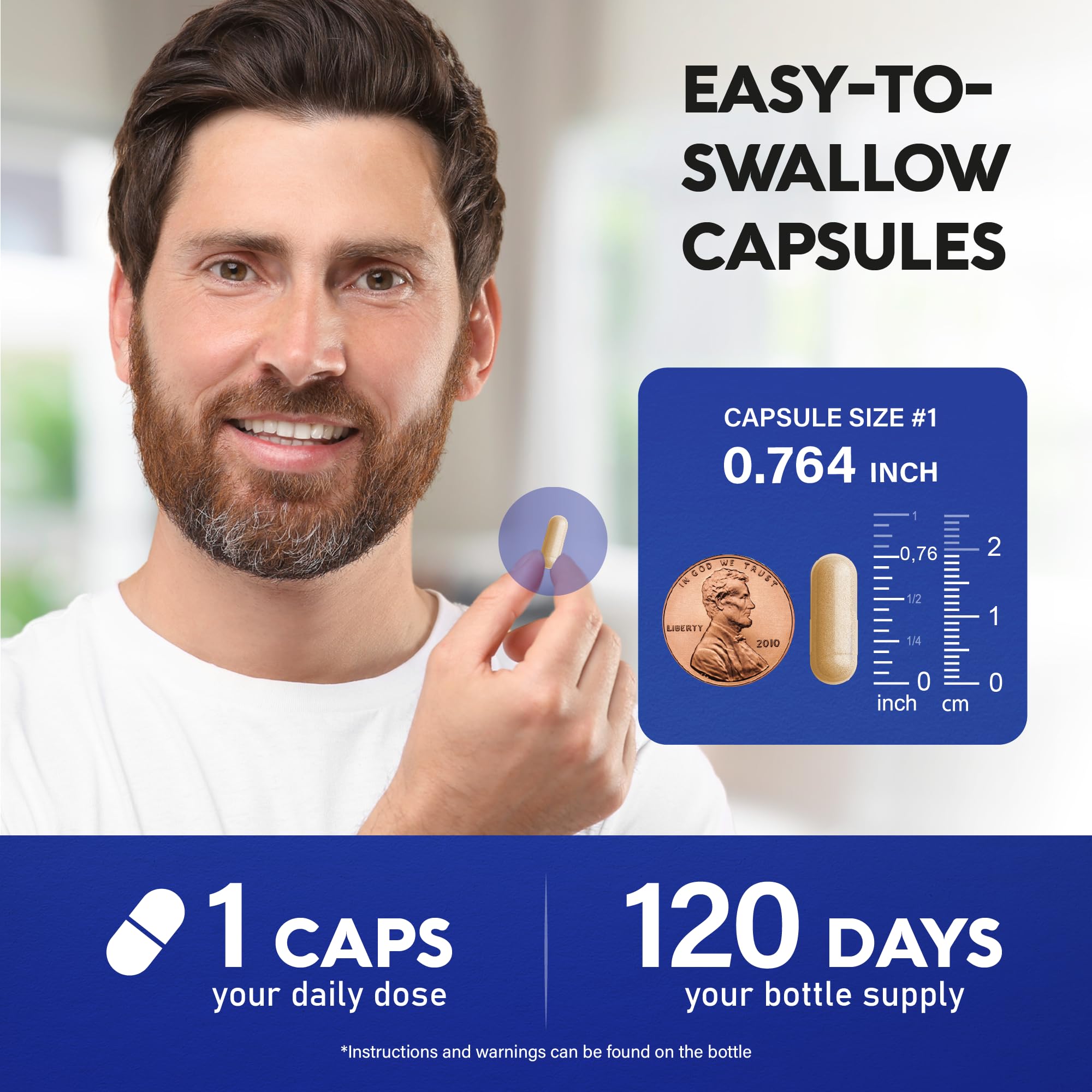 NUTRAHARMONY Vitamin B Complex capsule being poured from bottle