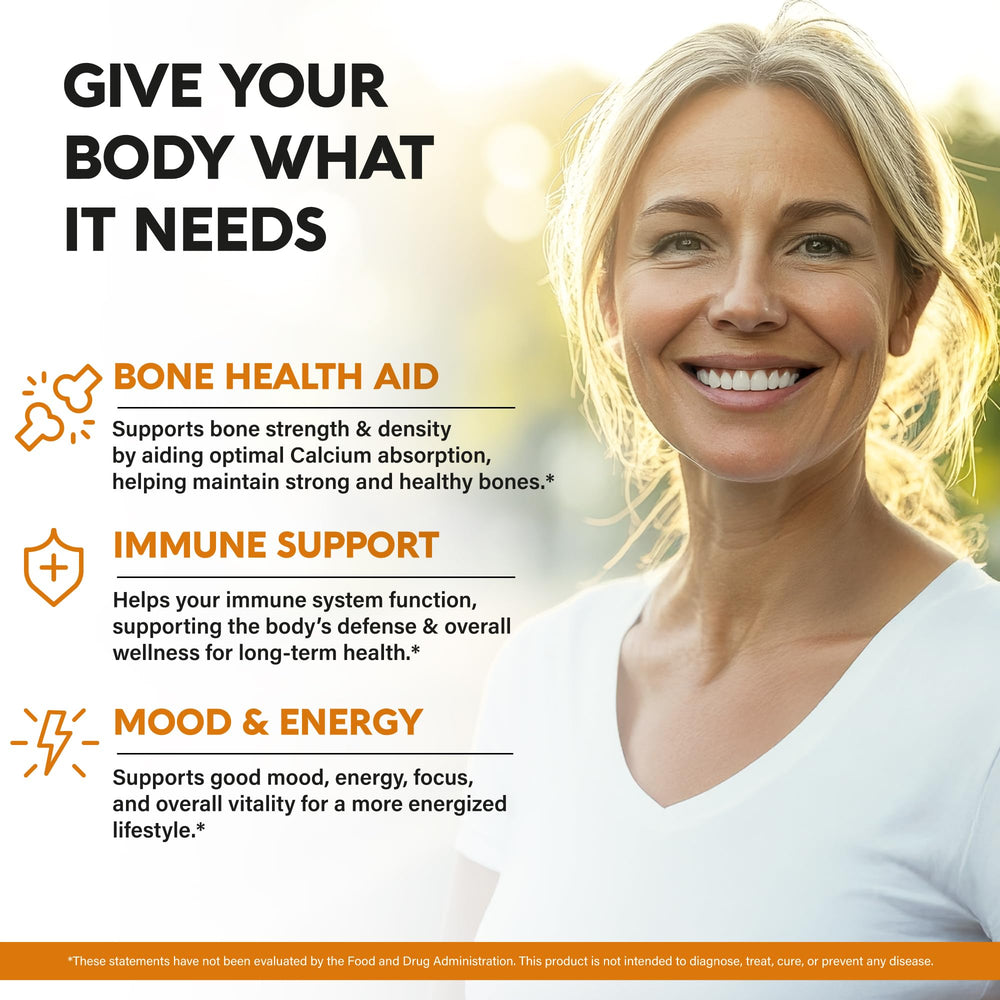 NutraHarmony orange-liquid vitamin D3 K2 for easy daily supplementation.