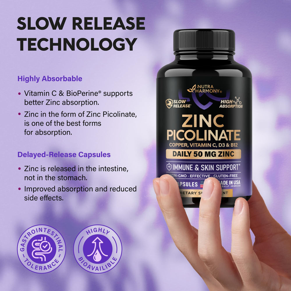 Capsules being poured for easy daily dosing with NutraHarmony.