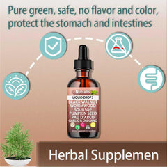 Nutralis amber liquid close-up evokes a calm, herbal daily ritual