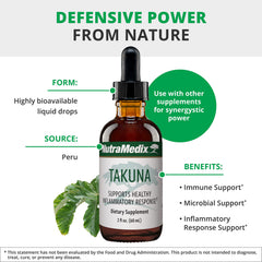 NutraMedix immune liquid drops dissolving in water for quick daily use.