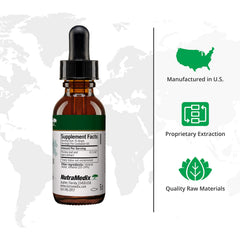 NutraMedix Parsley label close-up highlighting herbal extract for antioxidant support.