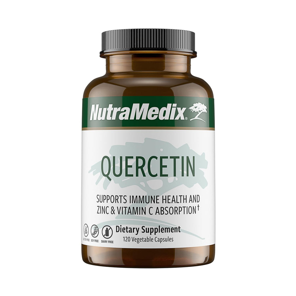 NutraMedix Quercetin 500mg bottle for daily immune support