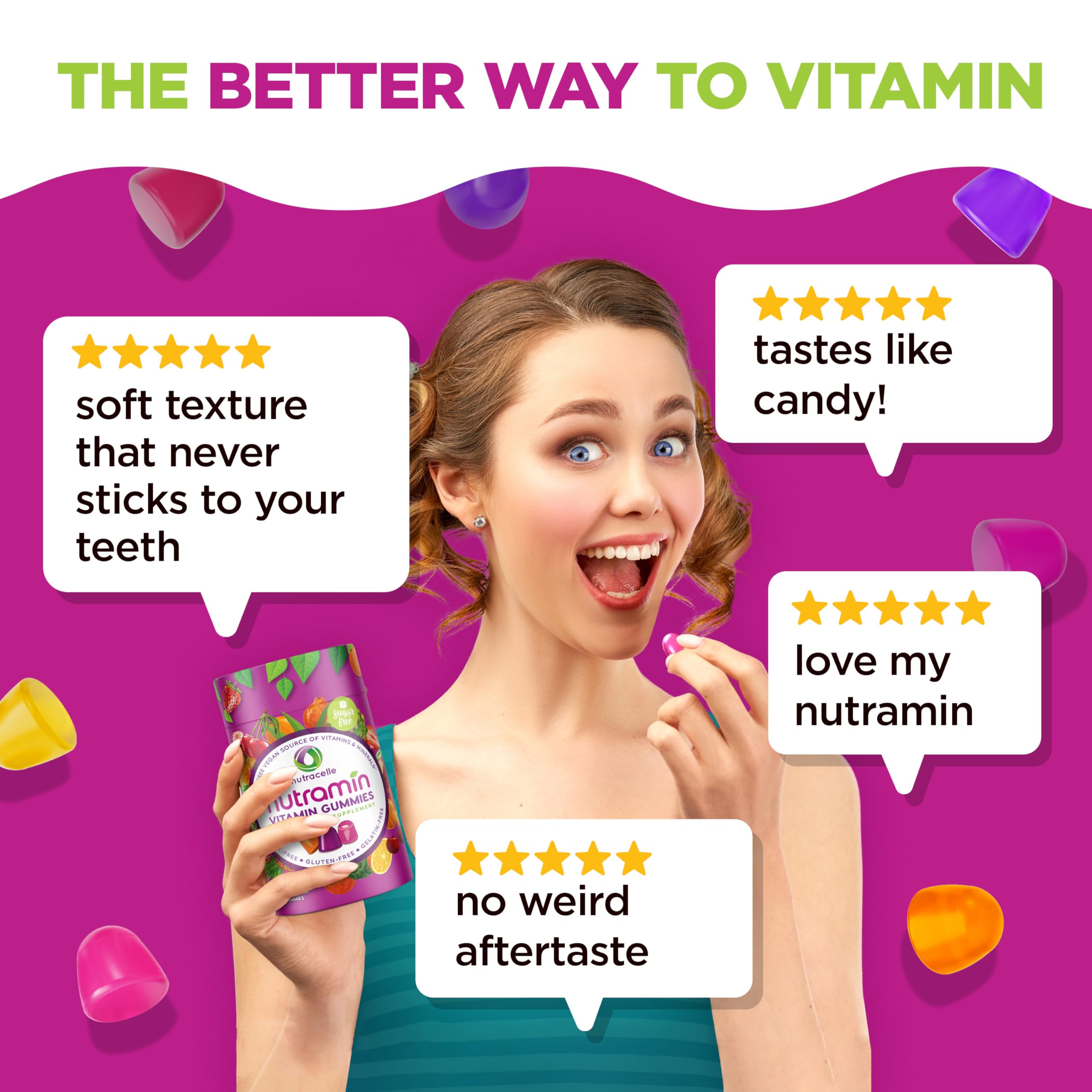 90-count Nutramin bottle for a 45-day supply