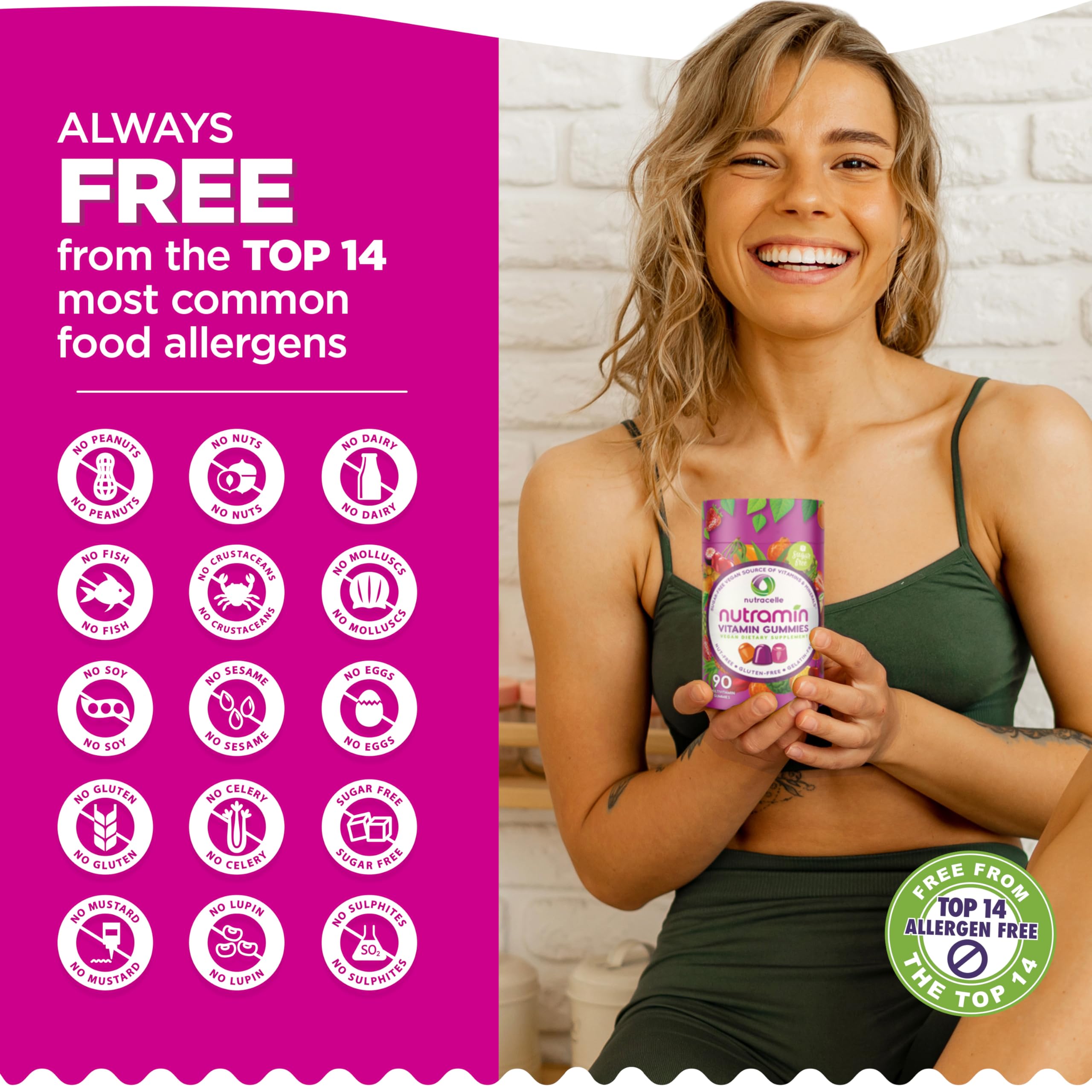 Plant-based ingredients powering Nutramin multivitamin