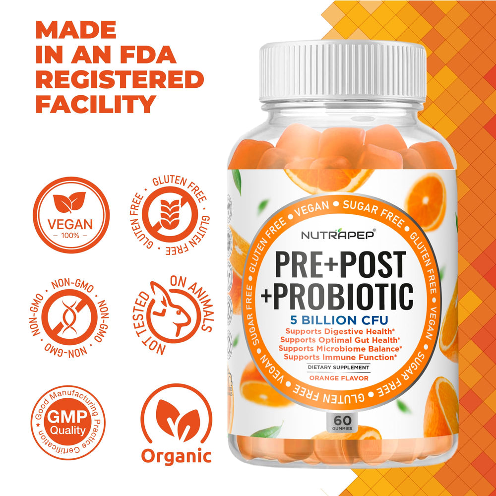 NutraPep sugar-free and gluten-free packaging for dietary flexibility