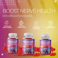 NutraPerfecto label view highlights CoQ10 and B vitamins for nerve wellness.
