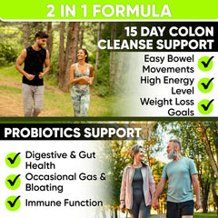 NutraPro 15-day gut cleanse capsules designed for comfortable digestion
