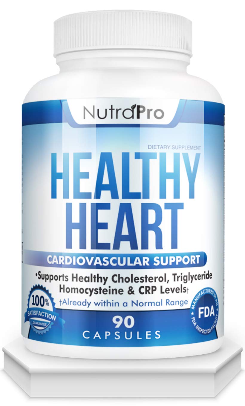 NutraPro Healthy Heart bottle for daily heart support.