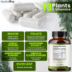 NutraPro Heart Health in-use scenario suggests daily routine support for steady energy and calm focus.