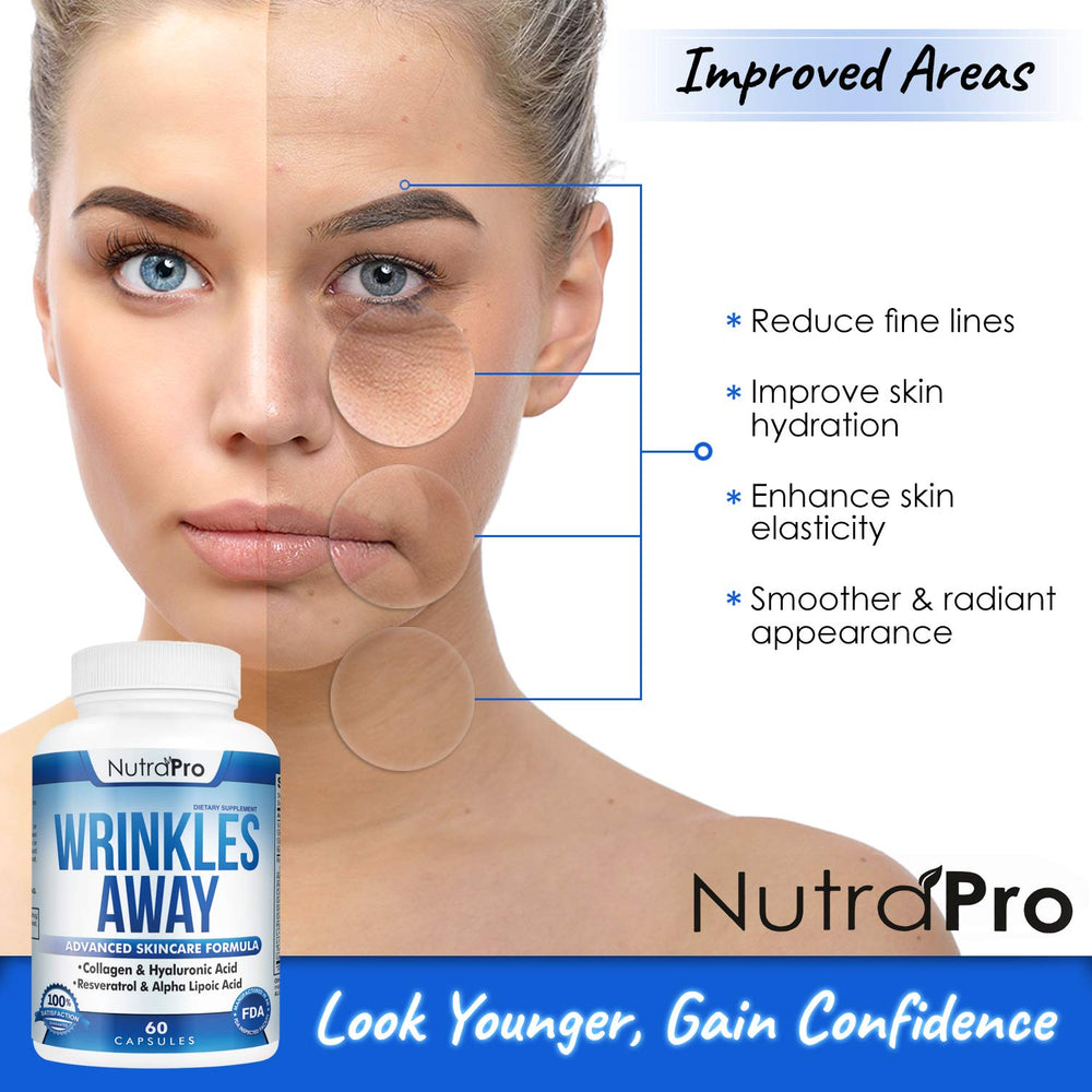 NutraPro hyaluronic-acid-glow demonstrates hydration for a dewy complexion.