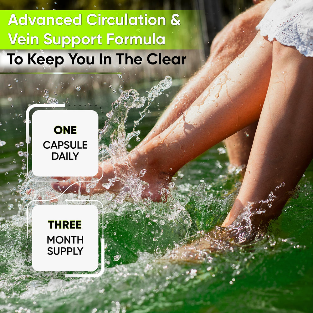 NutraPro ingredients hawthorn, ginger, diosmin highlight natural circulation support.