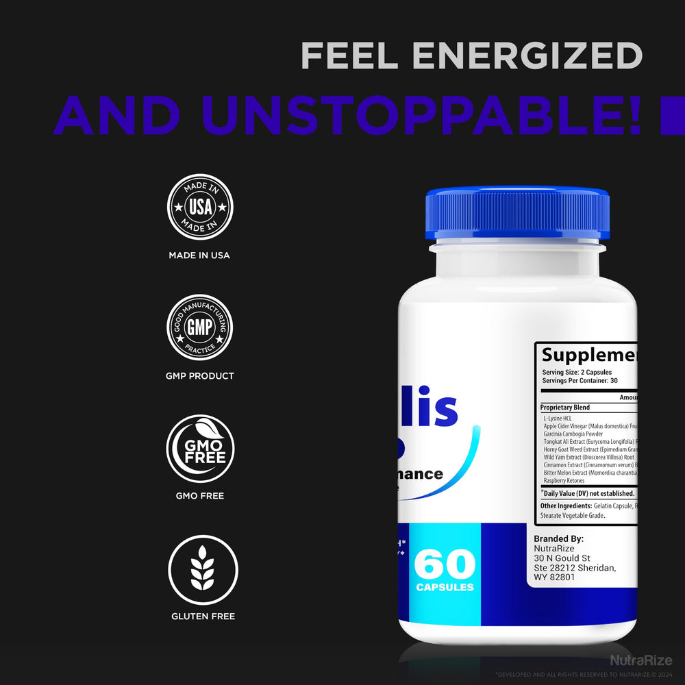 NutraRize Vivalis Pro active workout — suitable for gym days and longer sessions