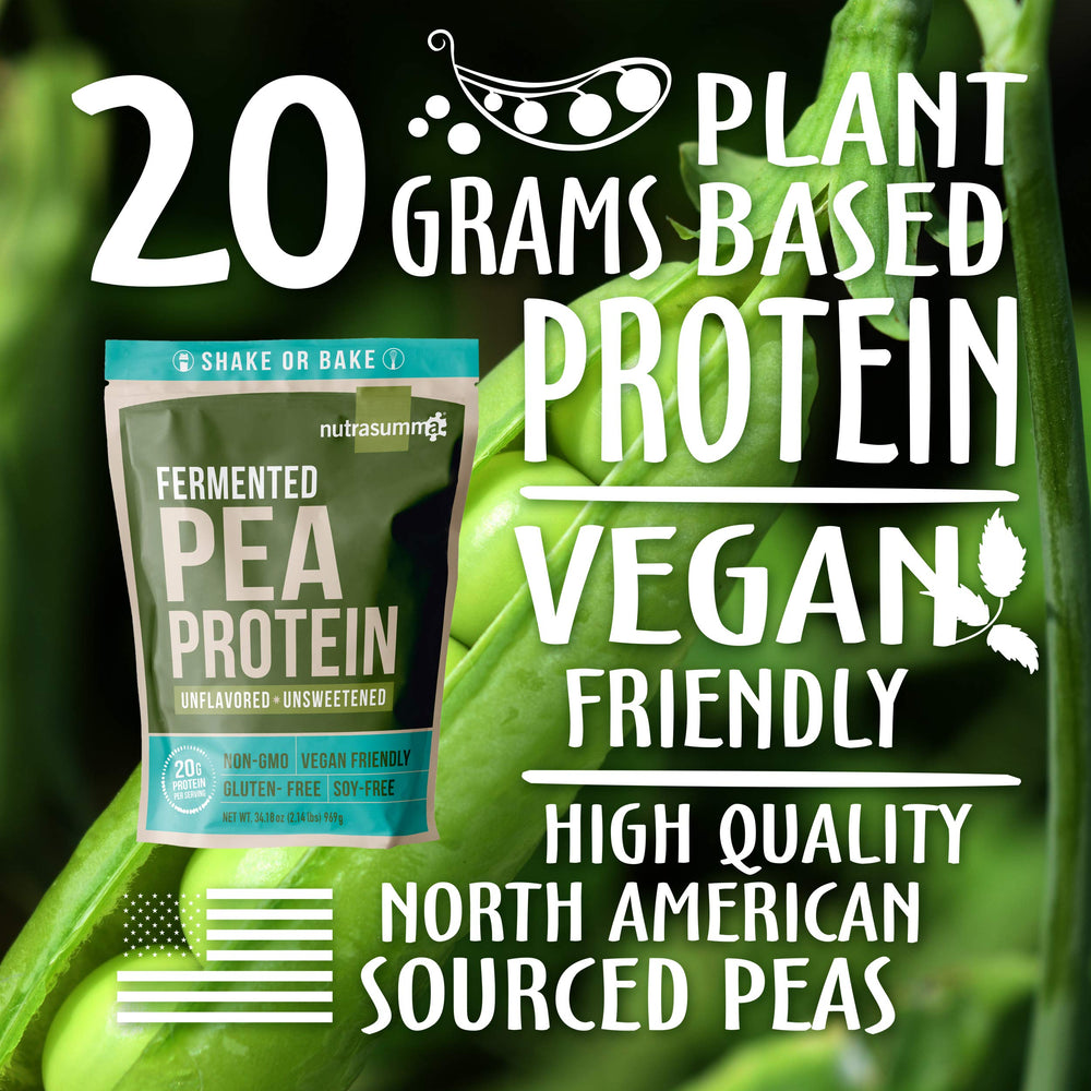 Nutrasumma pea protein powder unflavored shaker demonstrates quick blending