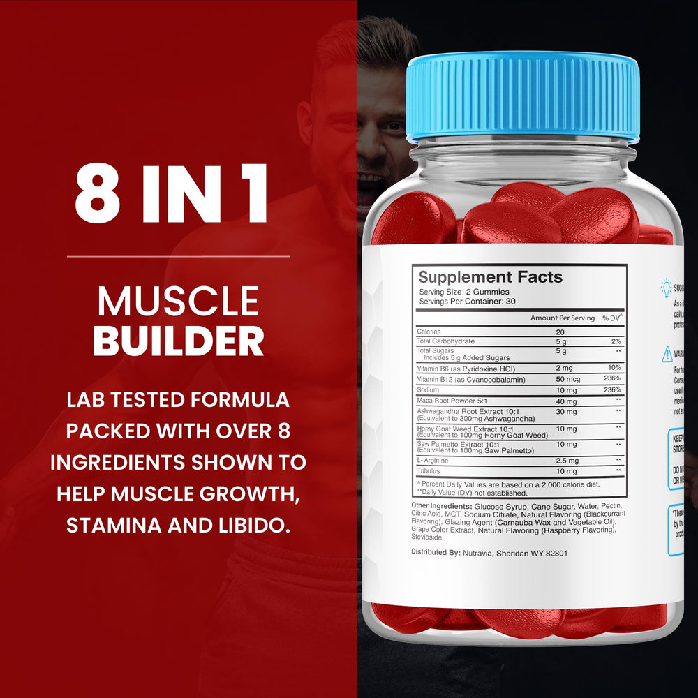 Nutravia Horny Goat Weed ingredient emphasizes mood and drive enhancement.