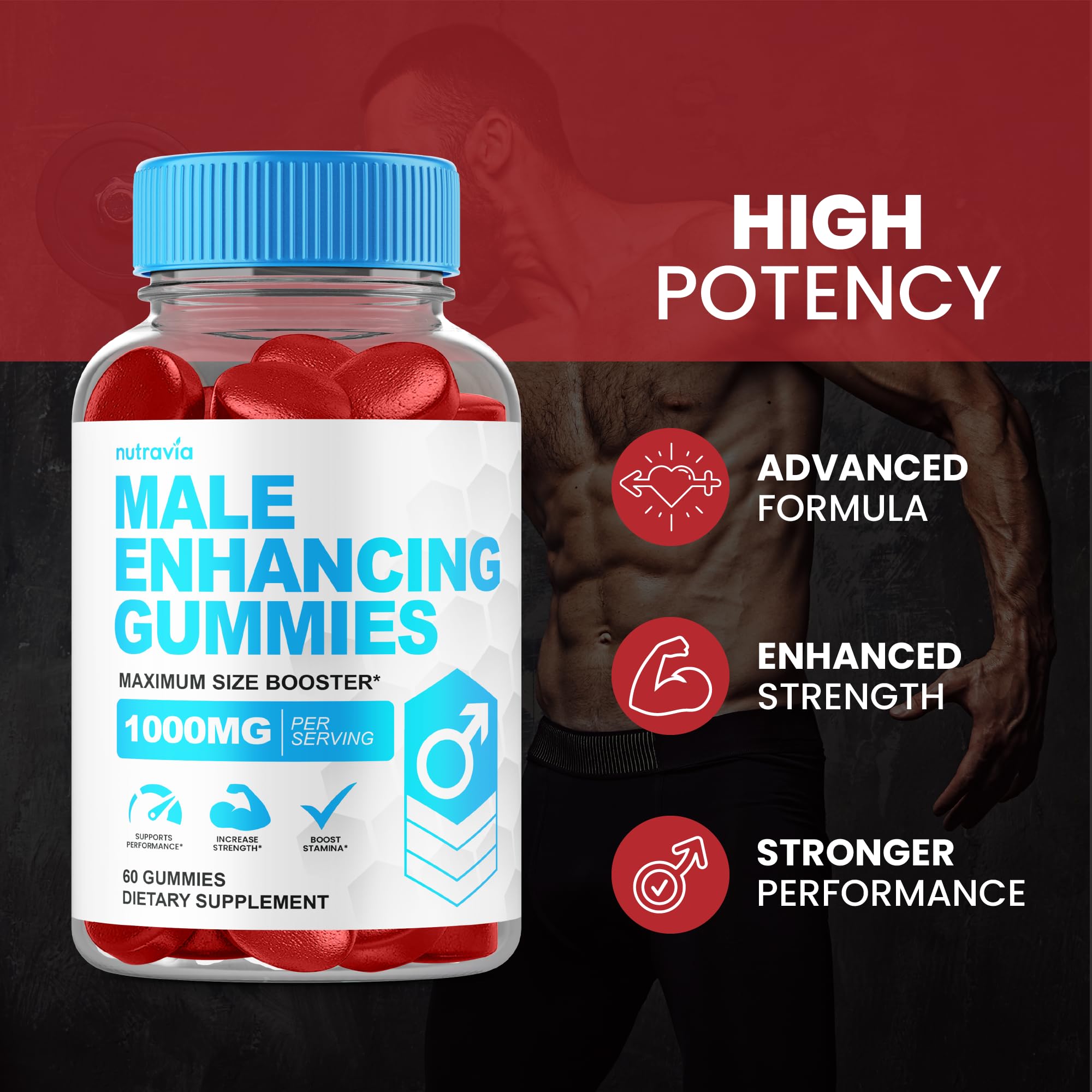 Nutravia Tribulus terrestris ingredient showcases natural vitality support in gummies.