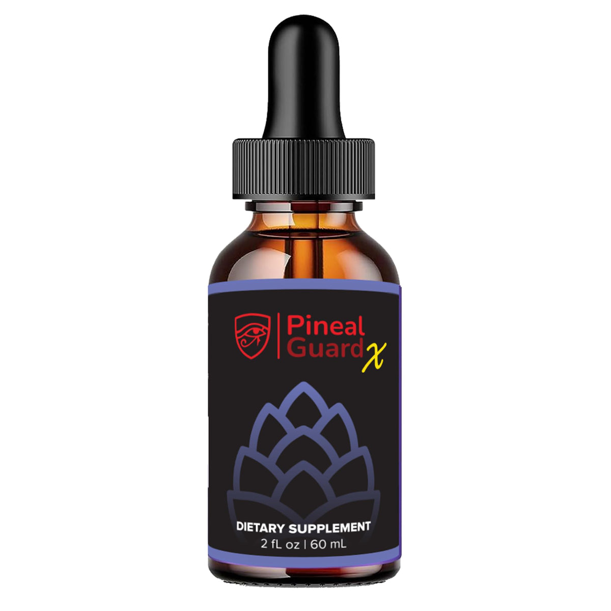 Nutraville Pineal Guard X bottle on table signaling premium pineal support for daily focus