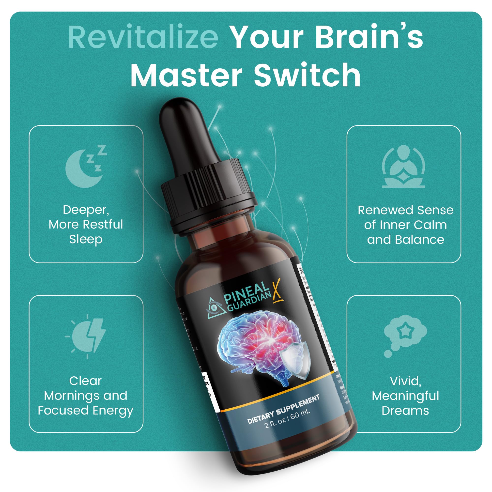 Nutraville Pineal Guardian X moringa and botanicals showcased for overall vitality