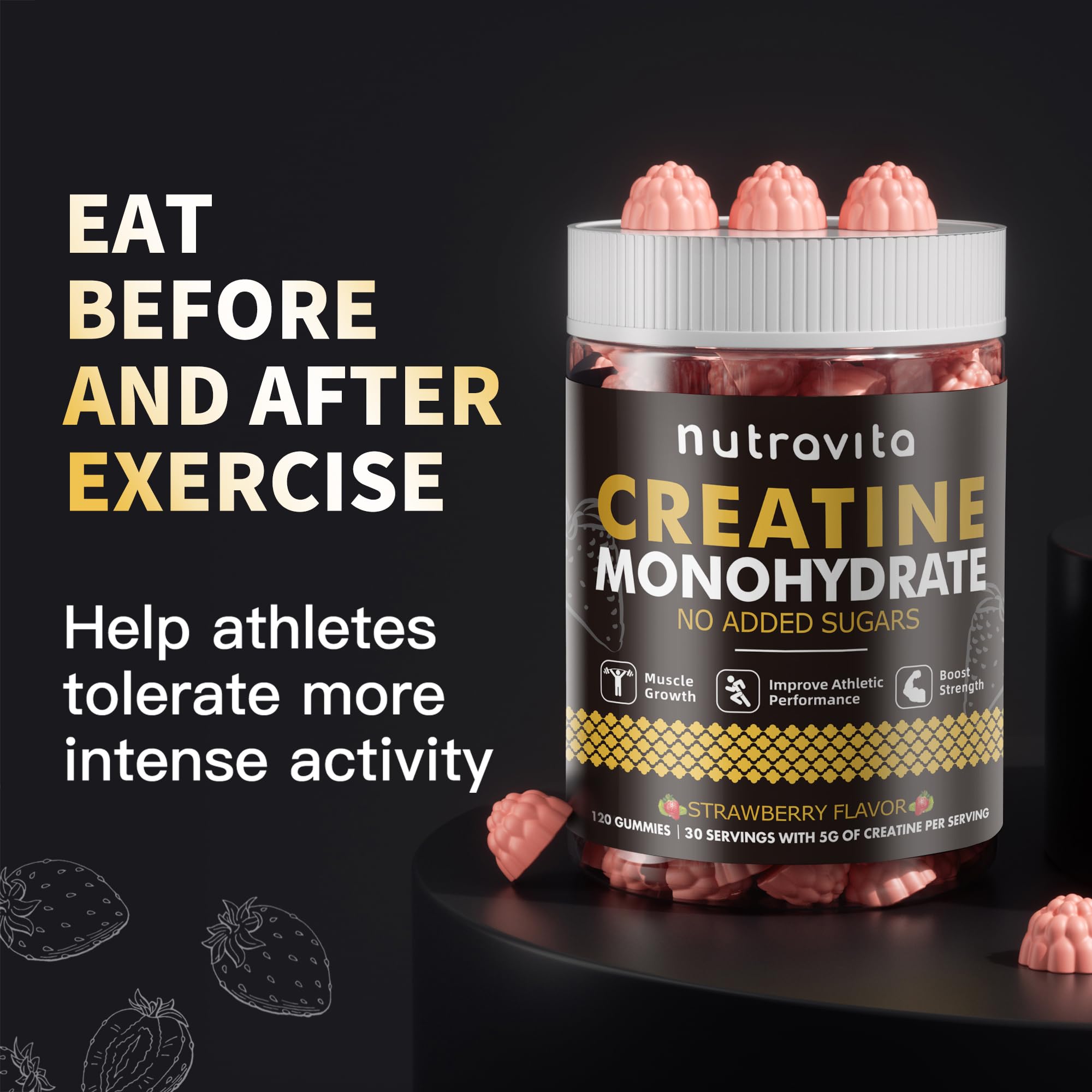 Athlete in training with bottle nearby suggests pre- or post-workout use.