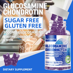 Nutravita elderberry flavor gummies close-up highlights tasty berry-infused chew