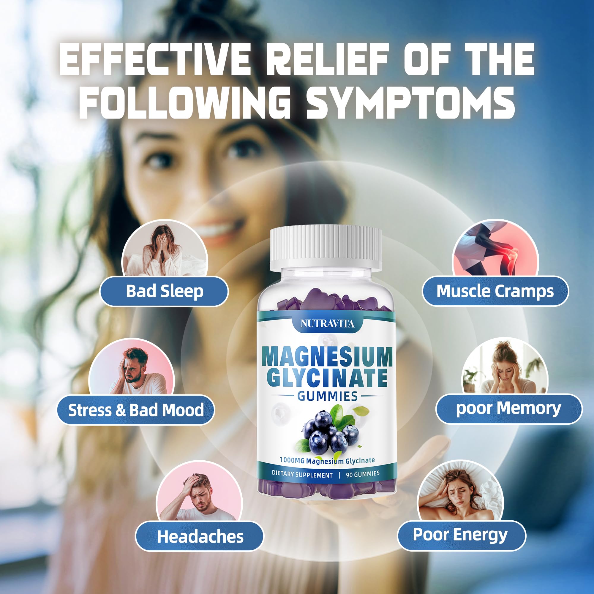Nutravita ingredients show CoQ10 and D vitamins for daily energy support.