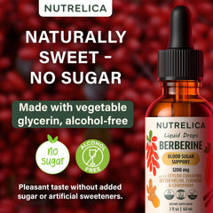 Nutrelica bitter-melon-turmeric blend label highlights vegan, non-GMO formulation.