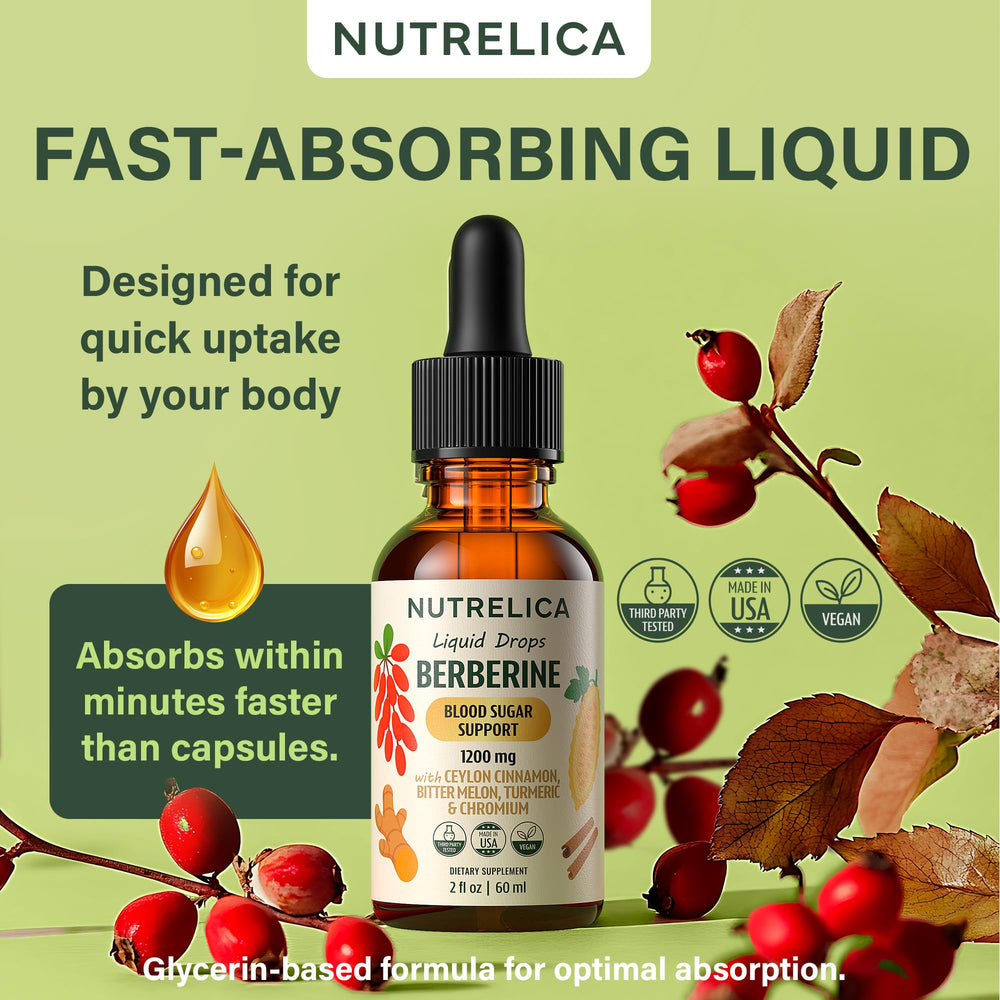 Angled view of liquid drops conveys smooth, easy dosing.