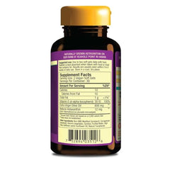 Closeup of BioAstin Supreme capsules highlights easy daily intake.