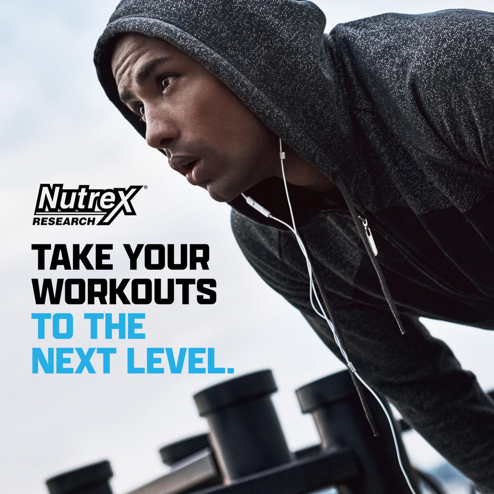 Nutrex Outlift Astragin section highlights absorption boost.