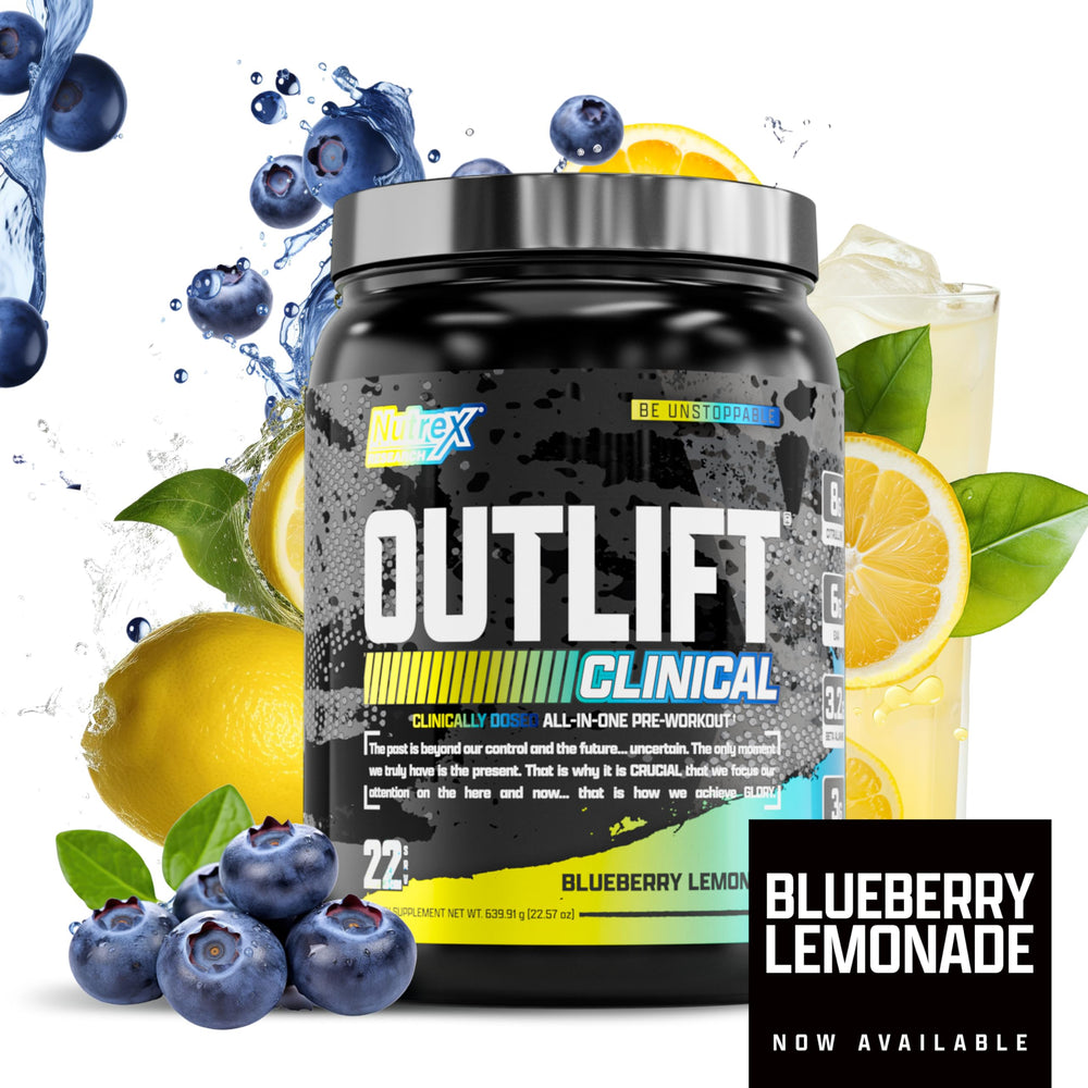 Nutrex Outlift includes Astragin for enhanced nutrient absorption.