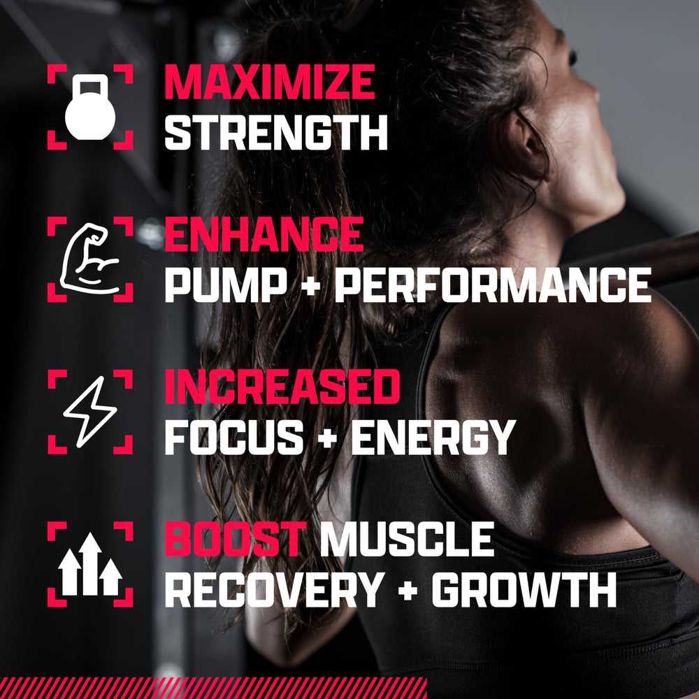 Nutrex Outlift creatine blend tub highlights strength and power.