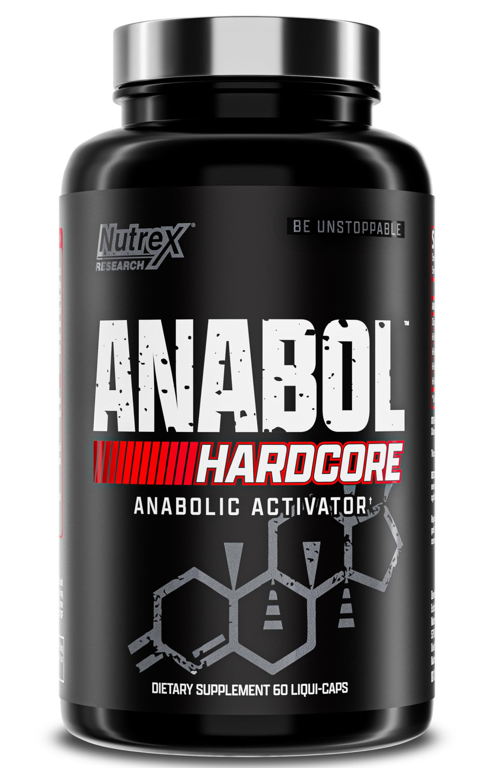 Nutrex Research Anabol Hardcore bottle for lean, denser muscle potential.