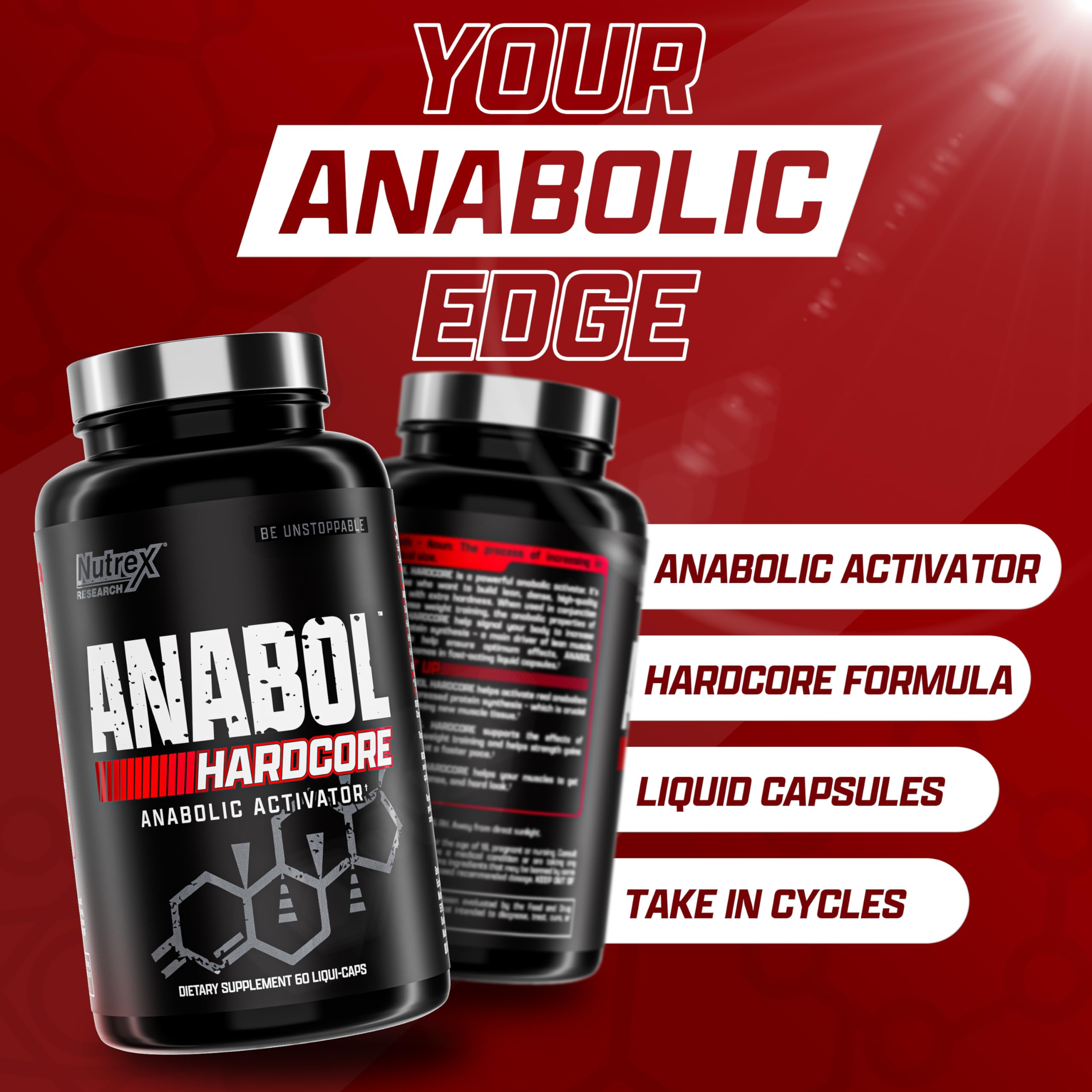 Capsules being poured into hand suggests easy daily use.