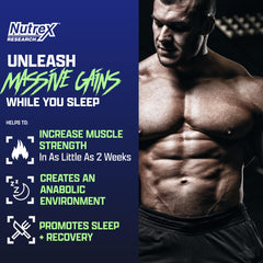 Anabol PM capsules closeup showing texture for nightly use