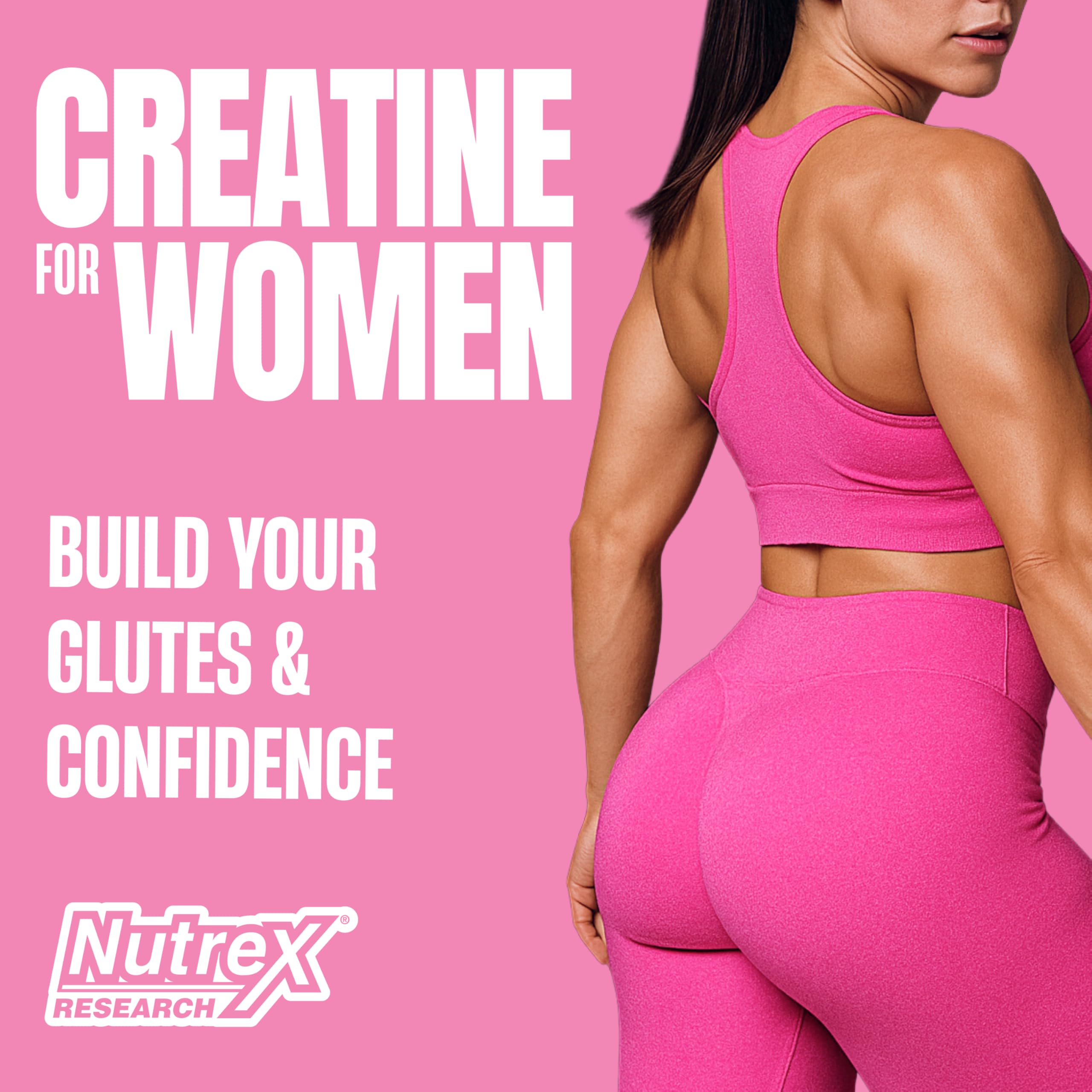 Nutrex Research Creatine for Women USA GMP facility badge