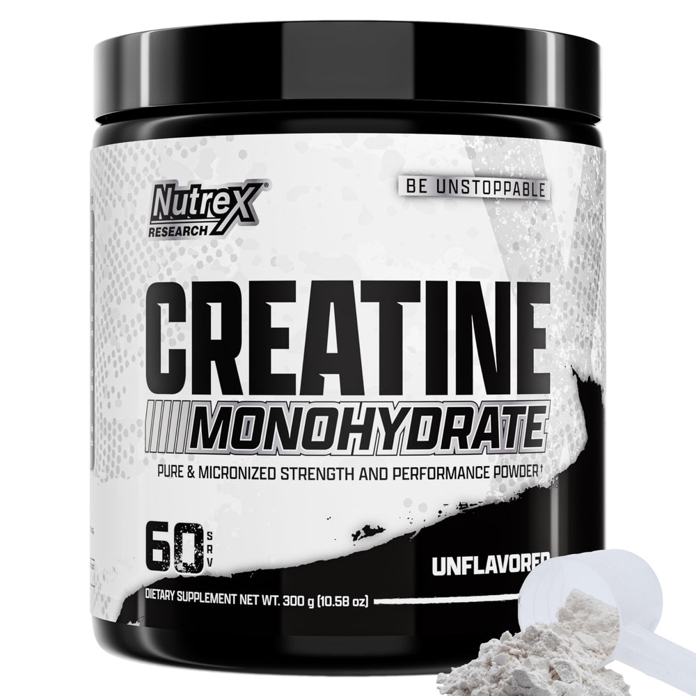 Nutrex Research creatine monohydrate bottle for daily workouts