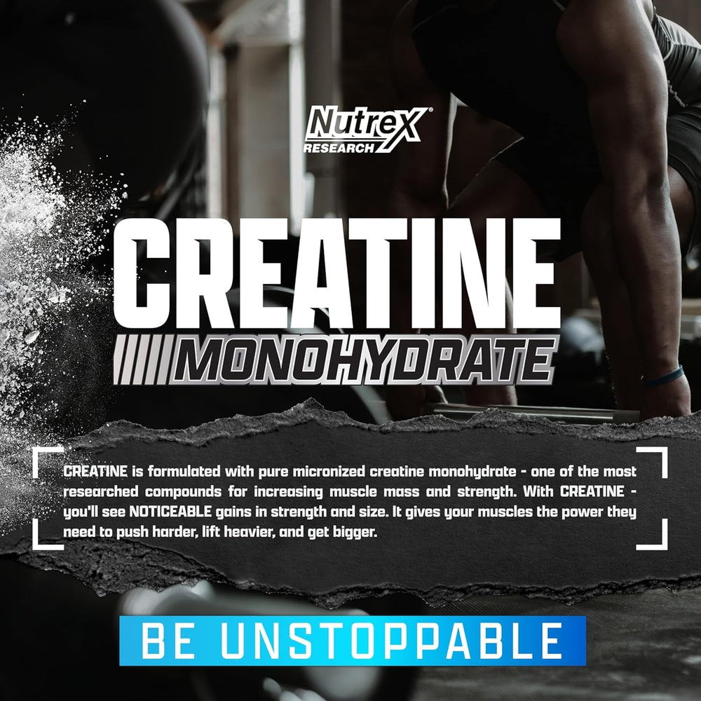 Nutrex Research USA-made label on jar signals premium quality and trusted sourcing.