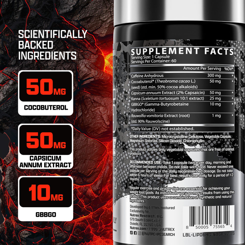Nutrex Research Lipo-6 Hardcore during gym session for enhanced focus