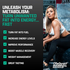 Nutrex Research Liquid Carnitine 3000 label highlighting flavor Strawberry Watermelon