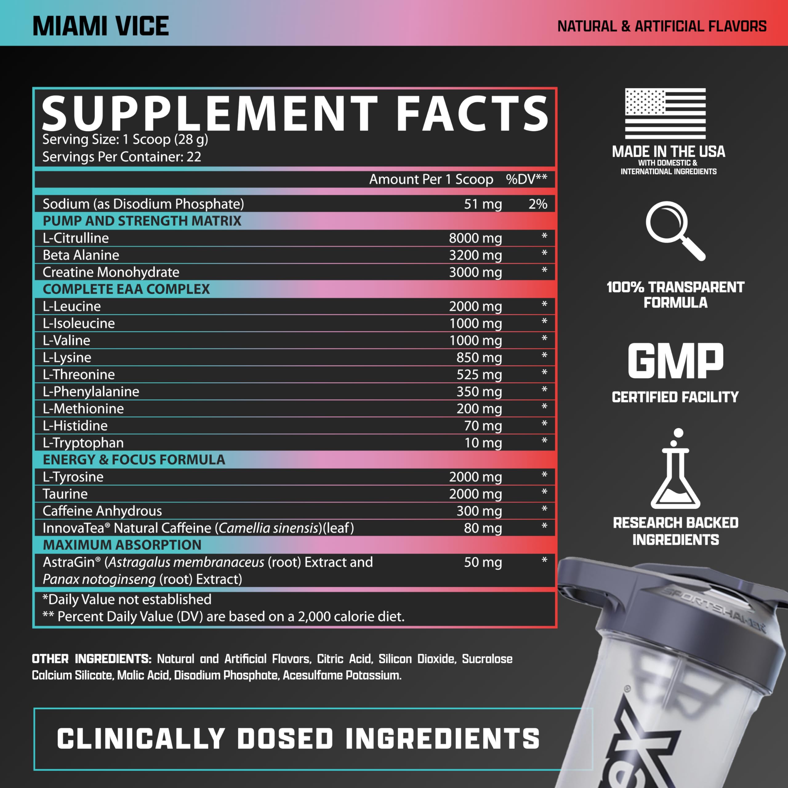 Nutrex Research Outlift Clinical pineapple coconut flavor appeals