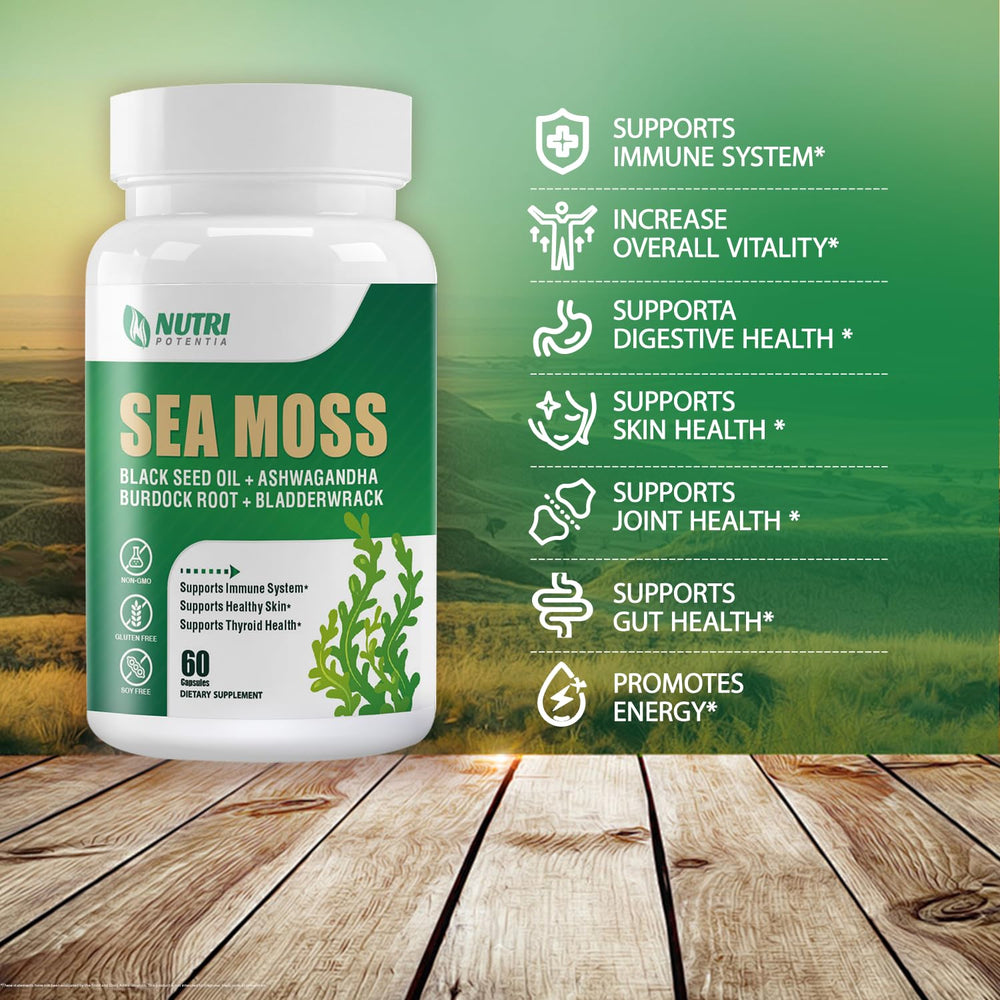 Nutri Potentia Vitamin C and D3 immune-support ingredients