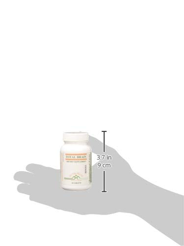 Nutri-West Total Brain 90 label close-up highlights branding and ingredients.